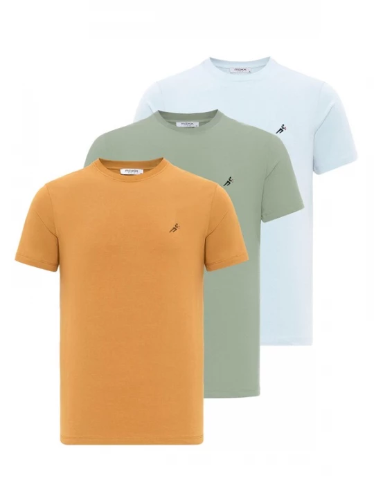 Foto van product Moxx Paris Shirt blauw / groen / oranje