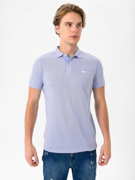 Foto van product Moxx Paris Shirt blauw / pastelblauw / wit