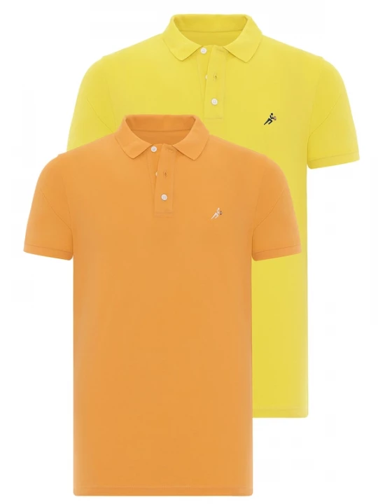 Foto van product Moxx Paris Shirt geel / oranje / zwart / wit
