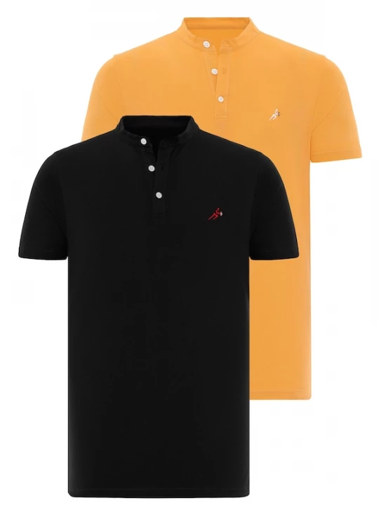 Foto van product Moxx Paris Shirt geel / rood / zwart / wit