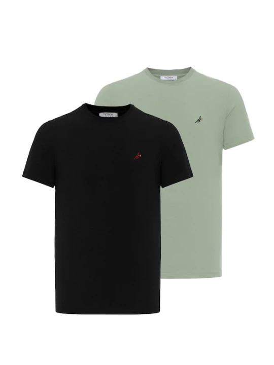 Foto van product Moxx Paris Shirt groen / rood / zwart