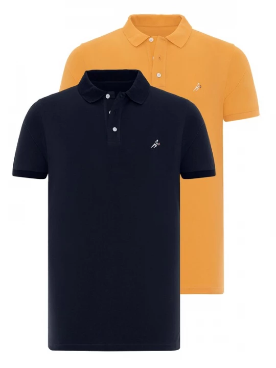 Foto van product Moxx Paris Shirt marine / pueblo / lichtoranje / wit