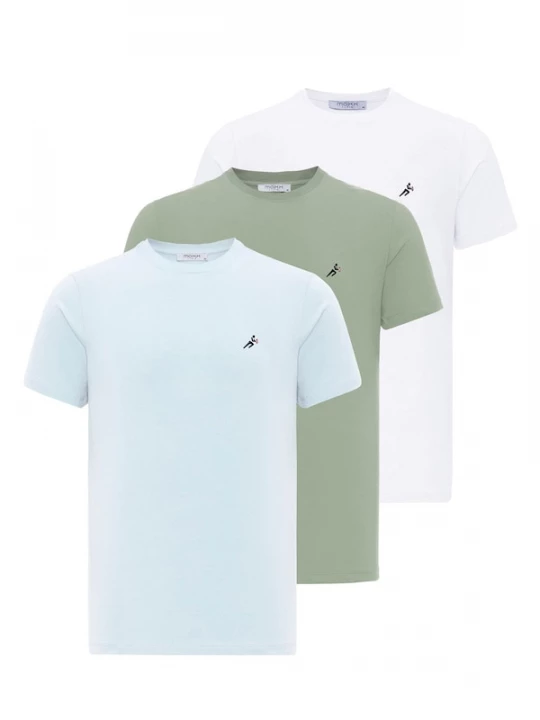 Foto van product Moxx Paris Shirt turquoise / groen / wit
