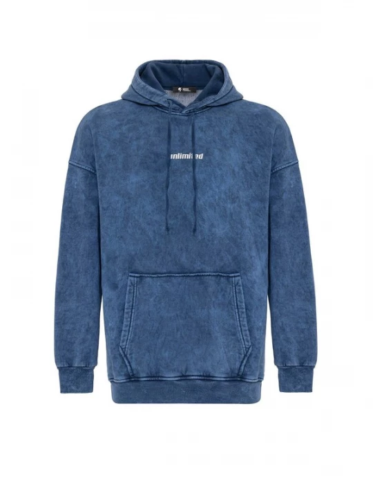 Foto van product Moxx Paris Sweatshirt donkerblauw / wit