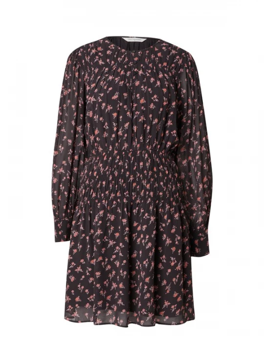 Foto van product MSCH COPENHAGEN Jurk 'Evelda Orabella' rosa / oudroze / zwart