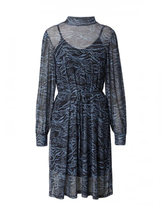 Foto van product MSCH COPENHAGEN Jurk navy / smoky blue