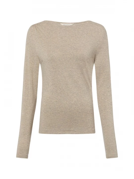 Foto van product MSCH COPENHAGEN Shirt beige gemêleerd