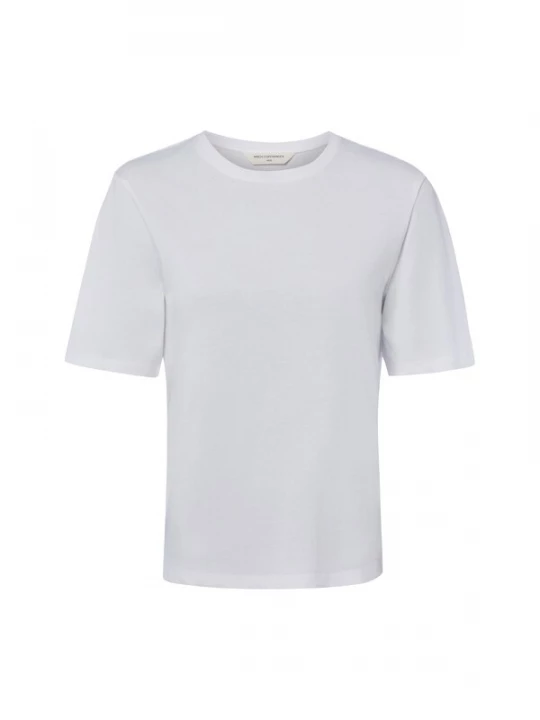 Foto van product MSCH COPENHAGEN Shirt 'MSCHJeanitta' donkerrood / wit