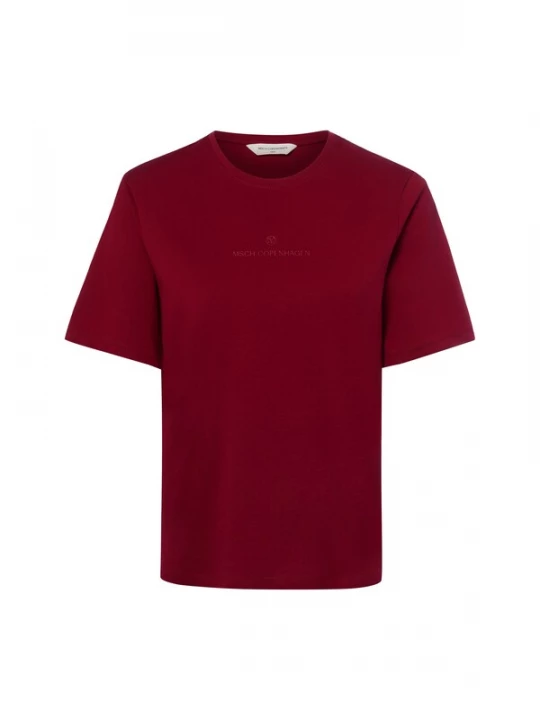 Foto van product MSCH COPENHAGEN Shirt 'MSCHTheana' bordeaux