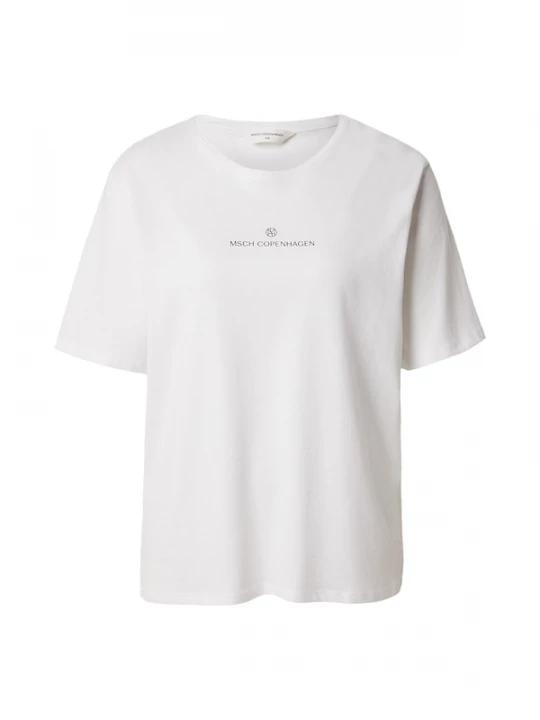Foto van product MSCH COPENHAGEN Shirt 'Theana' zwart / wit