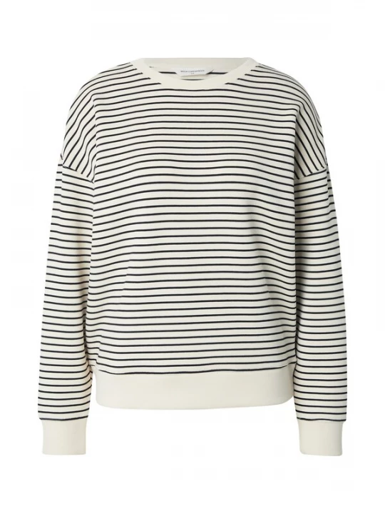 Foto van product MSCH COPENHAGEN Sweatshirt 'Ima' beige / zwart