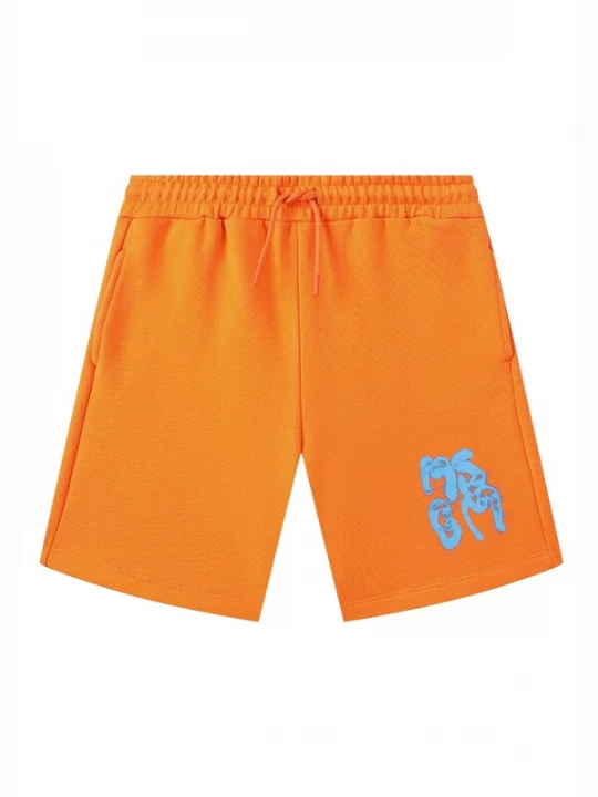 Foto van product MSGM Broek 'Bermuda felpa arancione per bambino' oranje