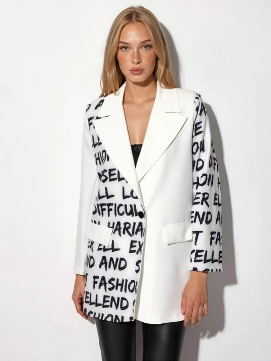 Foto van product MSN Collection Blazers zwart / wit