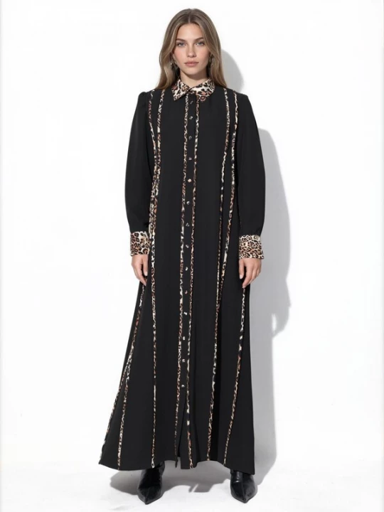 Foto van product MSN Collection Blousejurk zwart