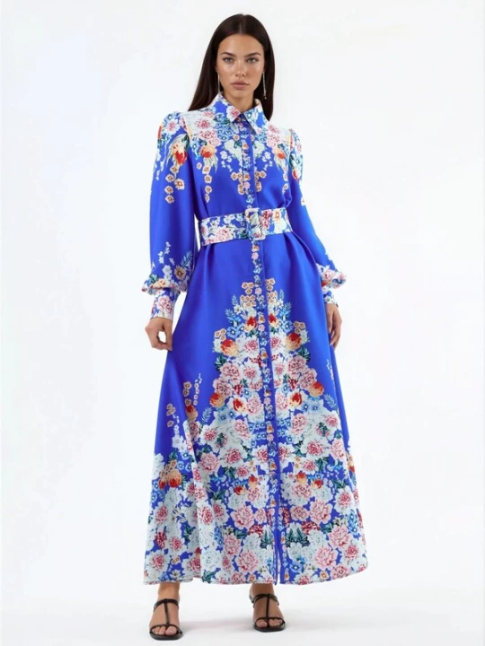 Foto van product MSN Collection Jurk blauw