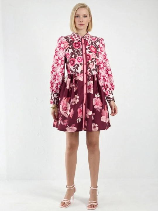 Foto van product MSN Collection Jurk rood