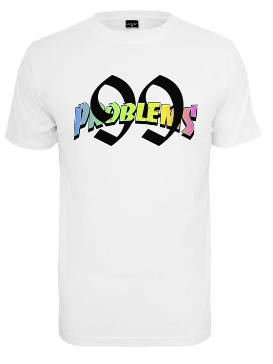 Foto van product MT Men Shirt '99 Problems' gemengde kleuren / wit