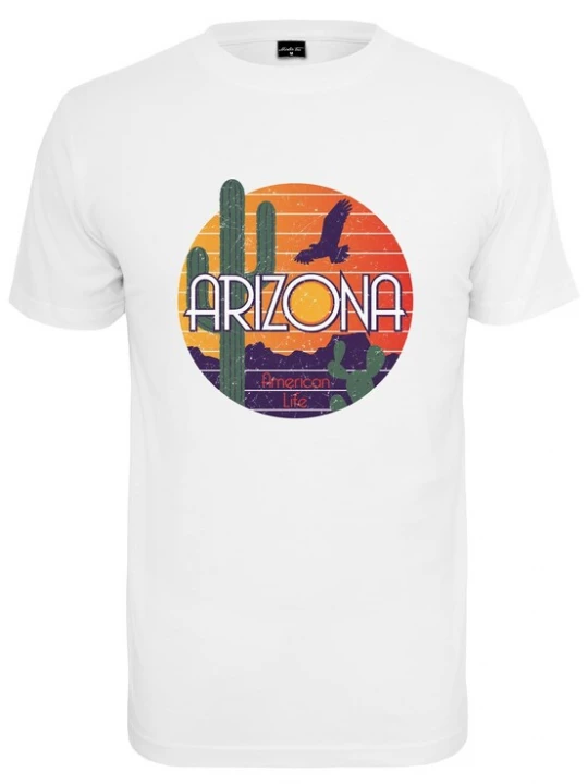 Foto van product MT Men Shirt 'American Life Arizona' wit