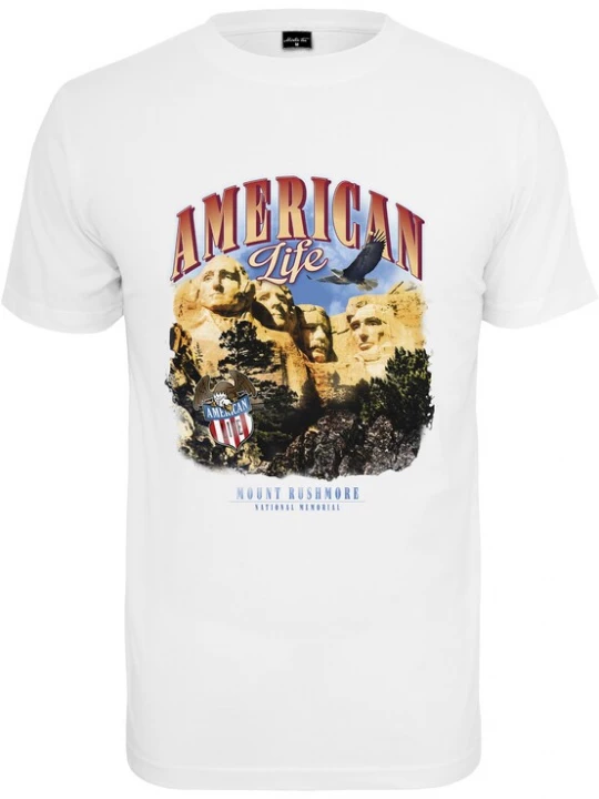 Foto van product MT Men Shirt 'American Life Mount' blauw / geel / rood / wit