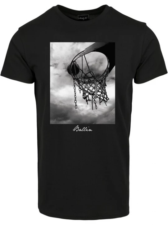 Foto van product MT Men Shirt 'Ballin 2.0'' grijs / zwart / wit