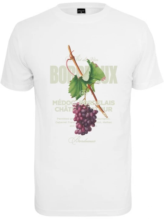 Foto van product MT Men Shirt 'Bordeaux' lichtgrijs / groen / donkerlila / wit