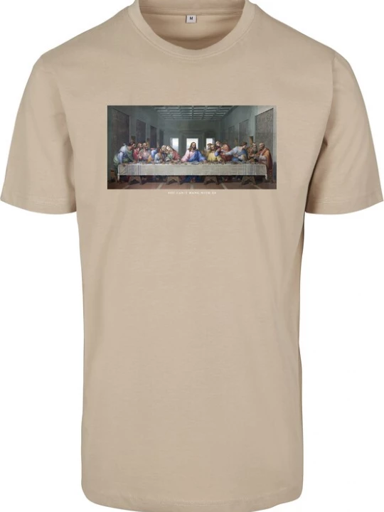 Foto van product MT Men Shirt 'Can´t Hang With Us' sand / gemengde kleuren
