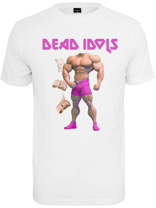 Foto van product MT Men Shirt 'Dead Idols' lichtbruin / pink / zwart / wit