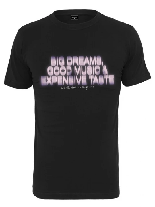 Foto van product MT Men Shirt 'Expensive Taste' lichtroze / zwart