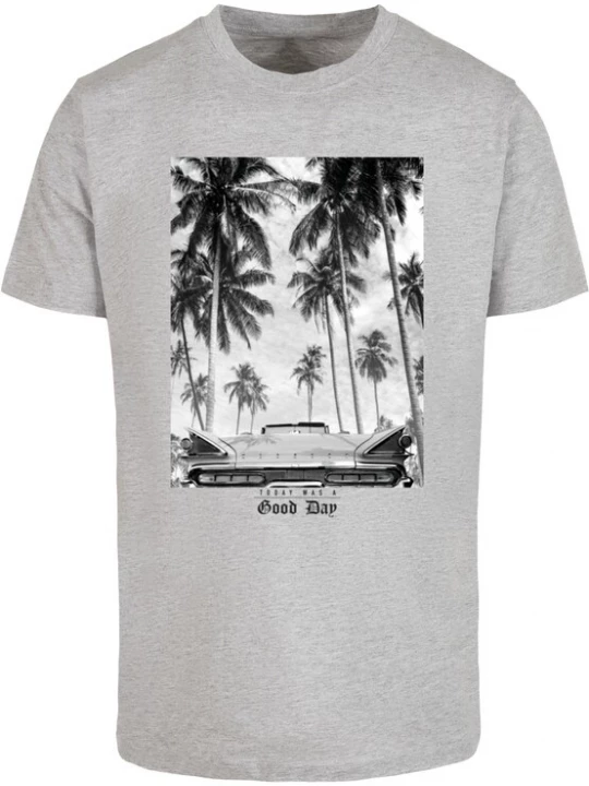 Foto van product MT Men Shirt grijs gemêleerd / zwart / wit