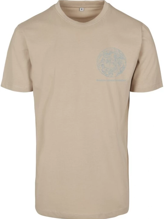 Foto van product MT Men Shirt 'Hemisphere' donkerbeige / smoky blue