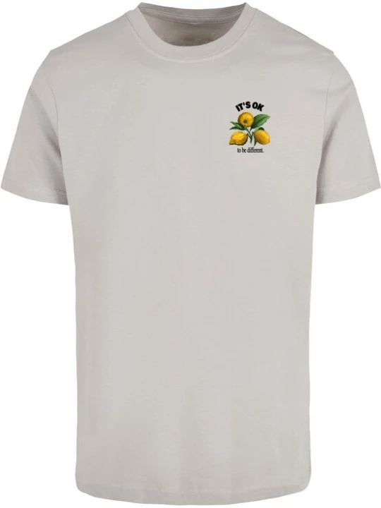 Foto van product MT Men Shirt 'It's Ok' grijs / groen / oranje / zwart