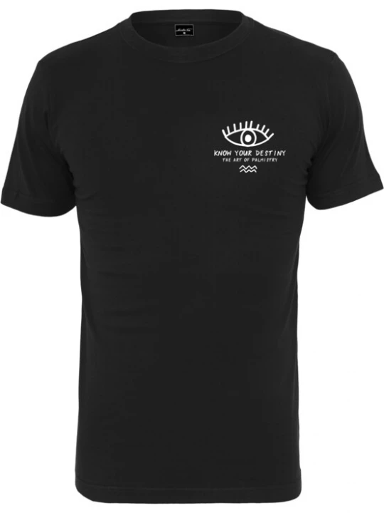 Foto van product MT Men Shirt 'Know Your Destiny' zwart / wit