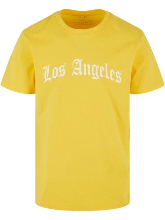 Foto van product MT Men Shirt 'Los Angeles' geel / wit