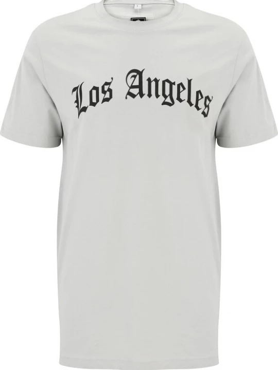 Foto van product MT Men Shirt 'Los Angeles' lichtgrijs / zwart