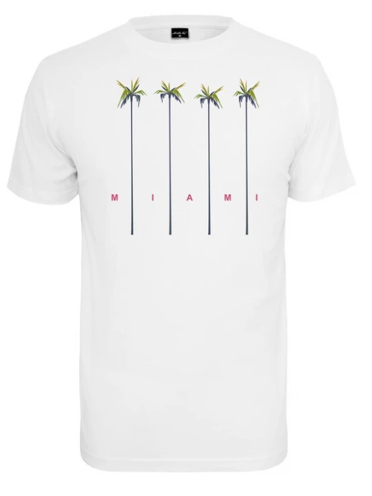 Foto van product MT Men Shirt 'Miami Palms' groen / rood / zwart / wit