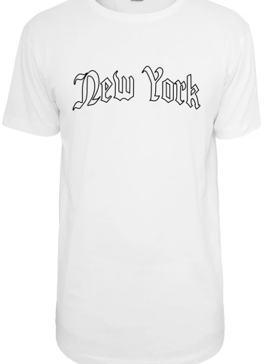 Foto van product MT Men Shirt 'New York' zwart / wit