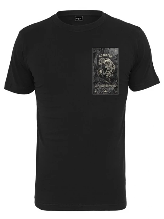 Foto van product MT Men Shirt 'No Mercy' crème / grijs / zwart