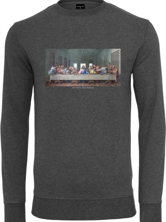 Foto van product MT Men Sweatshirt antraciet / donkergroen / rosa / wit