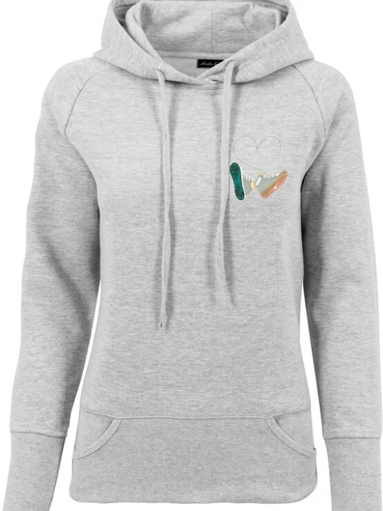 Foto van product MT Men Sweatshirt grijs gemêleerd / groen / oranje