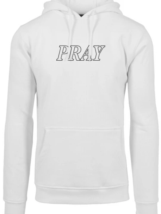 Foto van product MT Men Sweatshirt 'Pray Hands' zwart / wit
