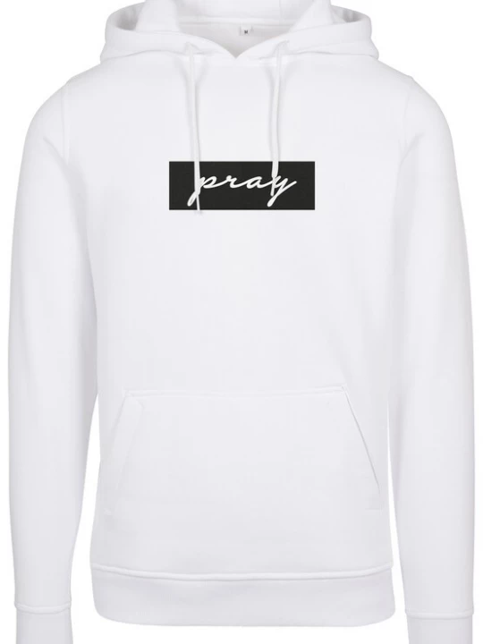 Foto van product MT Men Sweatshirt 'Pray' zwart / wit