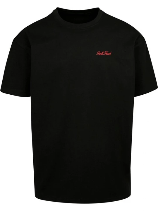 Foto van product MT Upscale Functioneel shirt 'Ball Hard' grijs / vuurrood / zwart / wit