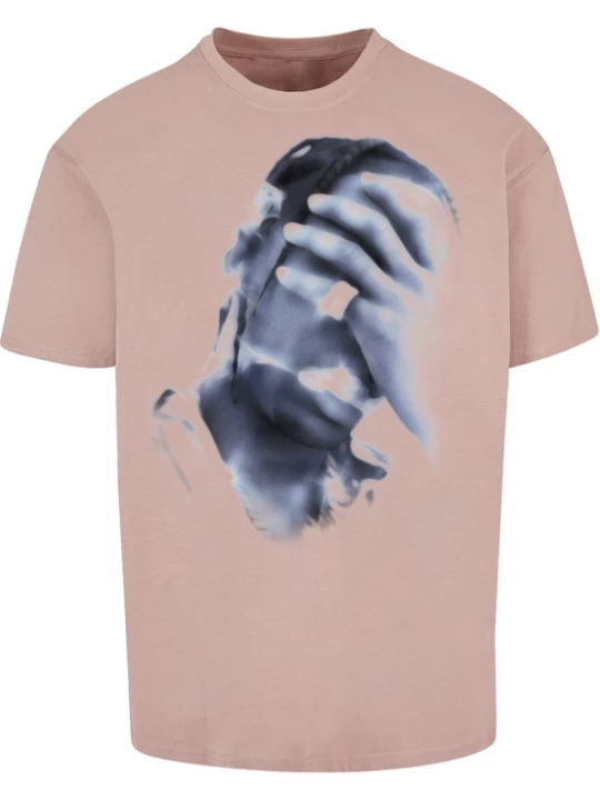 Foto van product MT Upscale Shirt '4 AM' nachtblauw / poederroze / zwart