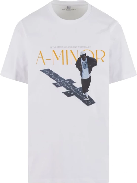 Foto van product MT Upscale Shirt 'A-Minor' gemengde kleuren / wit