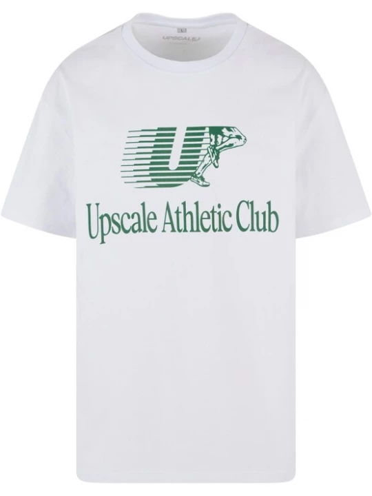 Foto van product MT Upscale Shirt 'Athletic Club' spar / wit