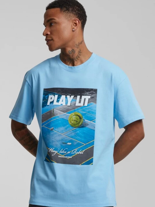 Foto van product MT Upscale Shirt blauw / grijs / groen / wit