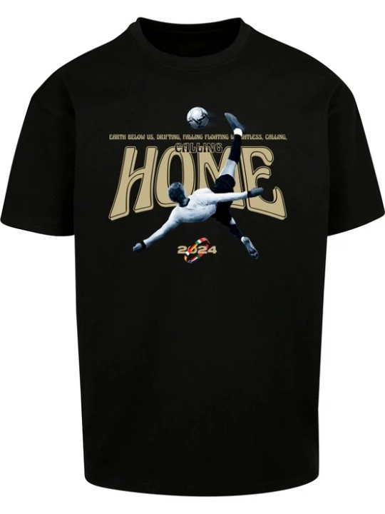Foto van product MT Upscale Shirt 'Calling Home' chamois / navy / pastelblauw / zwart