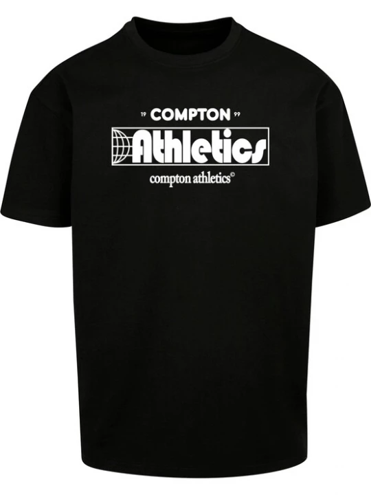 Foto van product MT Upscale Shirt 'Compton Athletic Club' zwart / wit