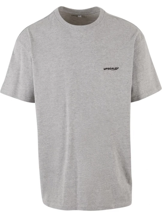 Foto van product MT Upscale Shirt 'Core' grijs gemêleerd / zwart