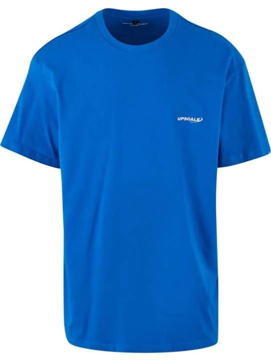 Foto van product MT Upscale Shirt 'Core' royal blue / koningsblauw / wit
